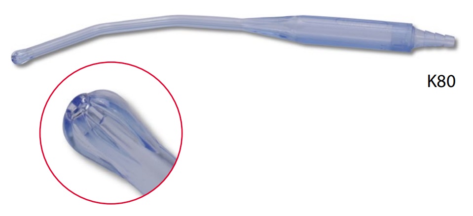 Handle Suction Tube Medi-Vac® Yankauer Style Non-Vented w/Bulbous Tip (1/EA 50/CS) by Cardinal  ID K80
